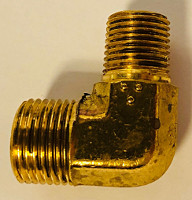 Spence 5A Restriction Elbow Brass