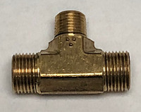 Spence 7A Brass Safety Pilot Tee