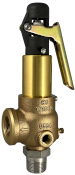 Kunkle 1-1/4" x 2" Model 913BGF Safety Valve
