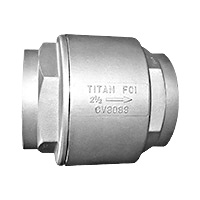 Titan CV 80-SS 1" Stainless Threaded Silent Check Valve