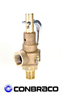 Apollo Conbraco 1" x 1" Model 19KEE Safety Valve