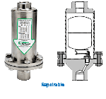 Watson McDaniel ¾" x ½" WLD1811R Liquid Drainer