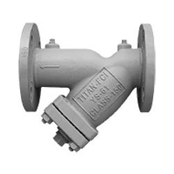 Titan YS 61-CS Cast Steel, 4" 150# Flanged, Y Strainer