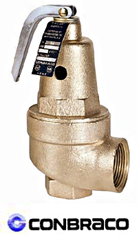 Apollo Conbraco Model 10-606 Hot Water Relief Valve 1¼" x 1¼"