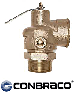 Conbraco Industries 13-211-05 Safety Relief Valve 3/4" x 3/4" 8-PSI 
