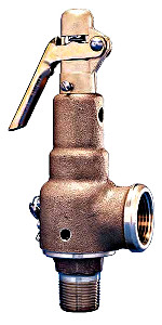 210 PSI for Air or Gas Kunkle Pressure Relief Valve 3/4 Kunkle Pressure Relief Valve 6010EDM01-NM0210 Bronze 