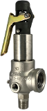 Kunkle 1½" x 2½" Model 911BHG Plain Lever Safety Valve