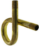 Heat-Timer 1/4" Brass Pigtail Angle