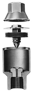 Nicholson TAV 3/4" Thermostatic Air Vent, Stainless, NPT