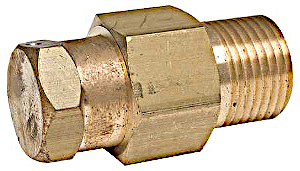 Tunstall 1/2" Brass Vacuum Breaker