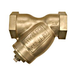 Titan YS 52-AB Aluminum Bronze, 1-1/4" NPT, Y Strainer